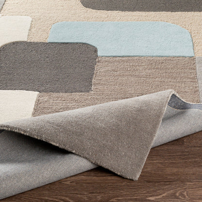 Surya Brooklyn BRO-2300 Yellow Area Rug by LIVABLISS