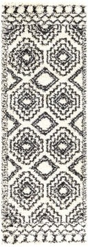 Surya Beni Shag BSH-2300 Off-White Area Rug by LIVABLISS