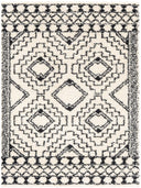 Surya Beni Shag BSH-2300 Off-White Area Rug by LIVABLISS