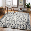 Surya Beni Shag BSH-2300 Off-White Area Rug by LIVABLISS