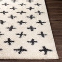 Surya Beni Shag BSH-2304 Off-White Area Rug by LIVABLISS