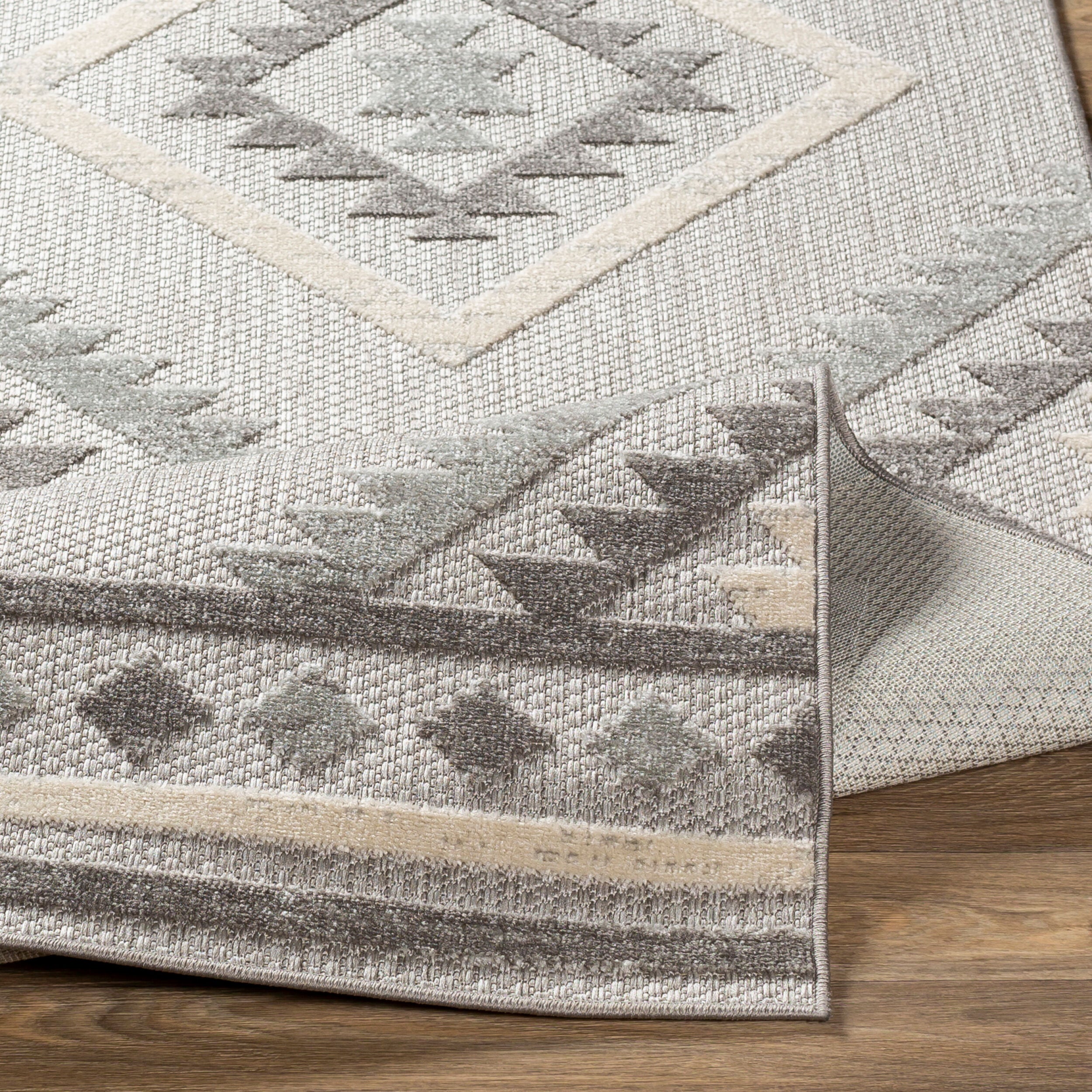 Surya Big Sur BSR-2313 Charcoal Area Rug by LIVABLISS