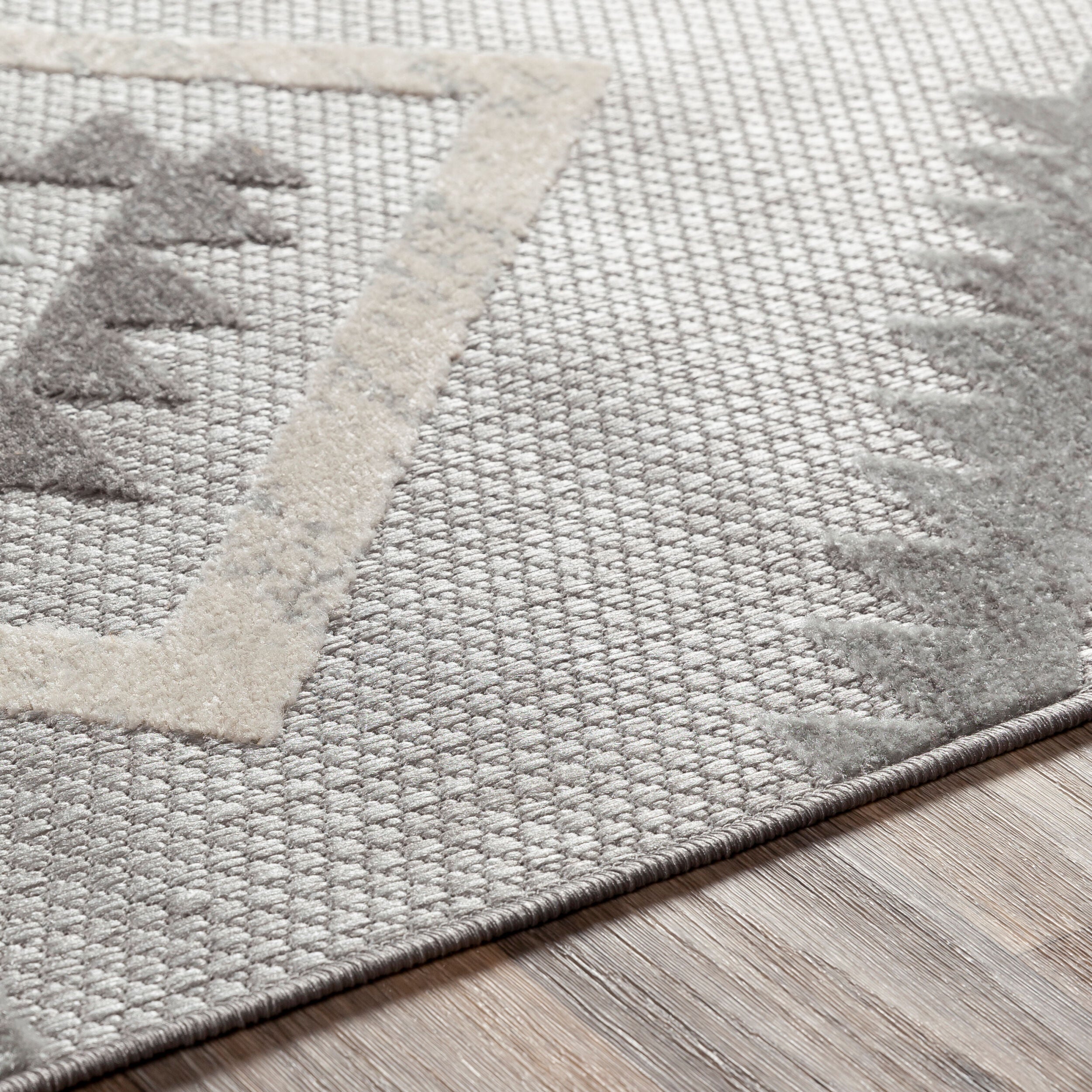 Surya Big Sur BSR-2313 Charcoal Area Rug by LIVABLISS