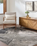 Surya Amman BTA-2304 Charcoal Area Rug by LIVABLISS