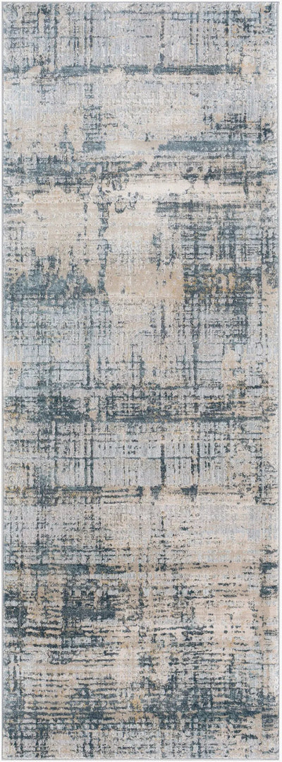 Brunswick BWK-2300 Pale Blue Area Rug by LIVABLISS
