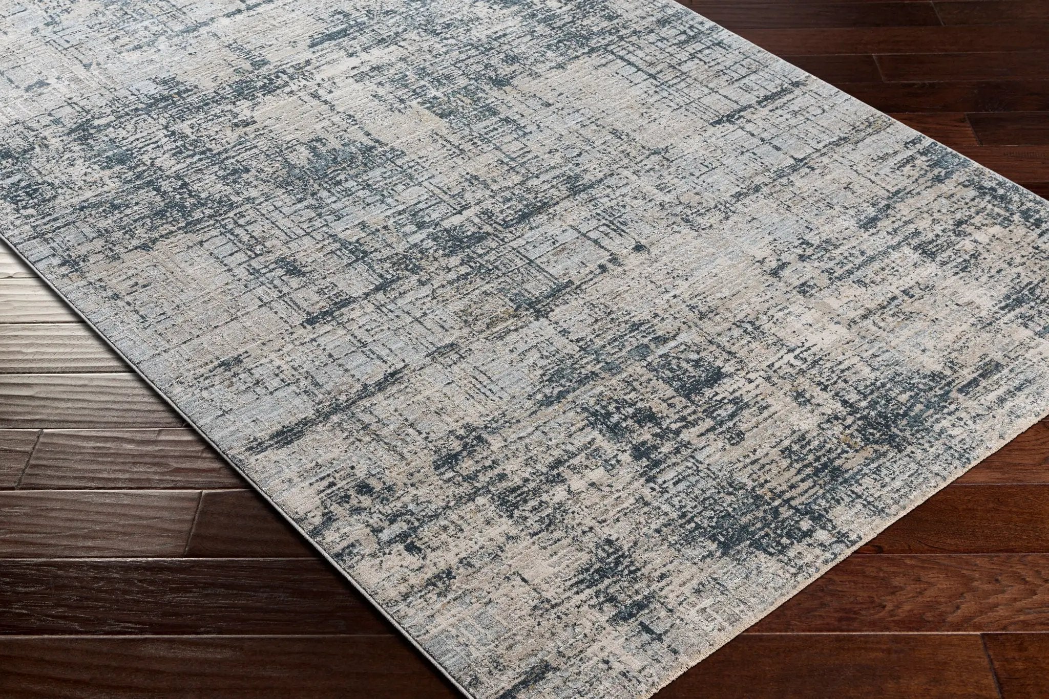 Brunswick BWK-2300 Pale Blue Area Rug by LIVABLISS