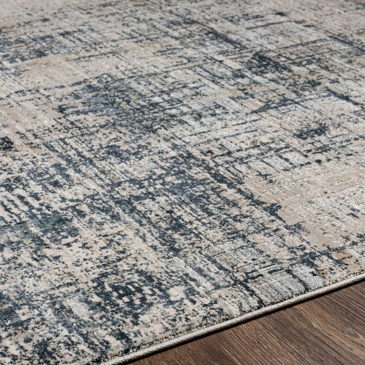 Brunswick BWK-2300 Pale Blue Area Rug by LIVABLISS