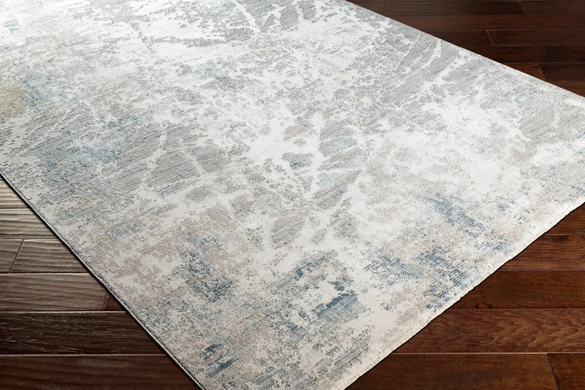 Brunswick BWK-2306 Pale-Blue Area Rug by LIVABLISS