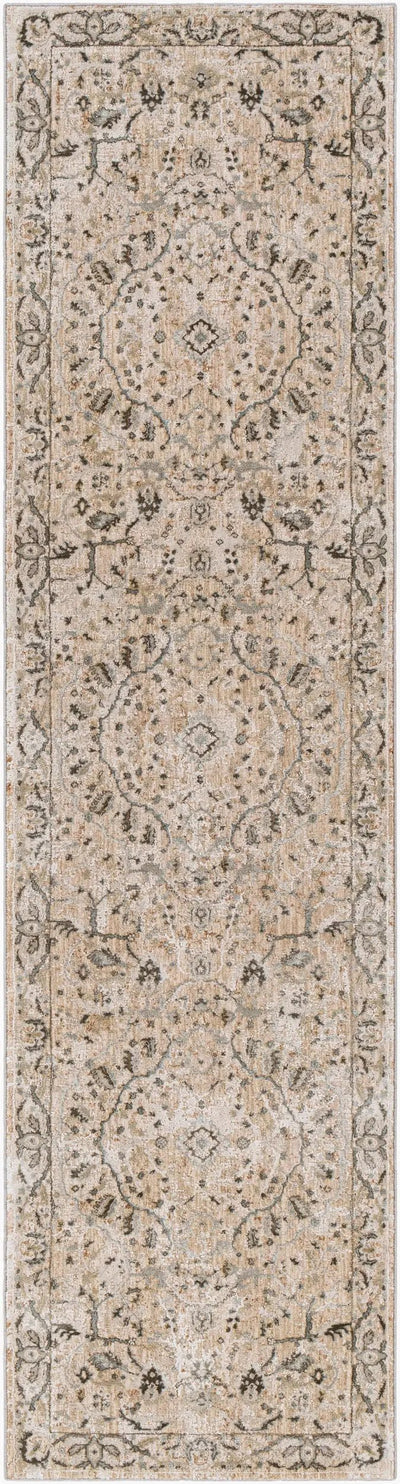 Brunswick BWK-2312 Light Beige Area Rug by LIVABLISS