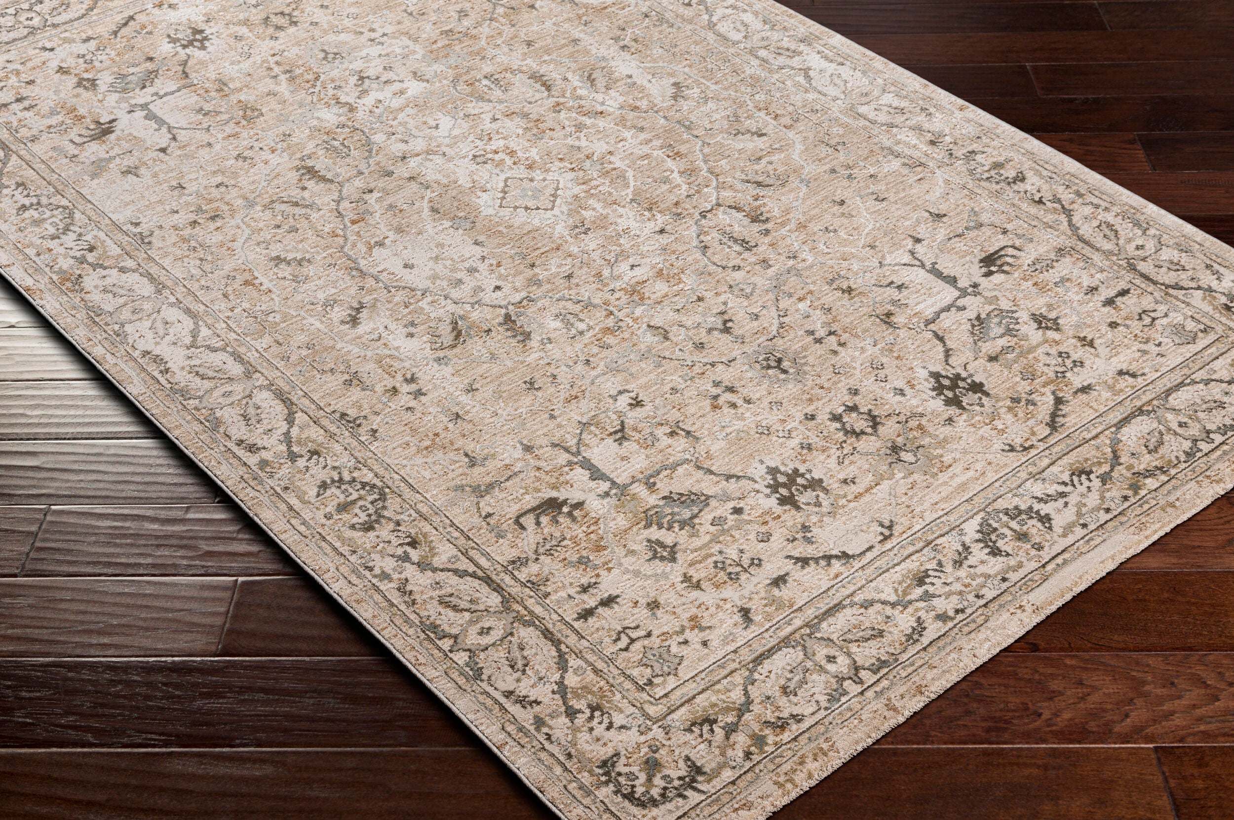 LIVABLISS Brunswick BWK-2312 Light Beige Area Rug