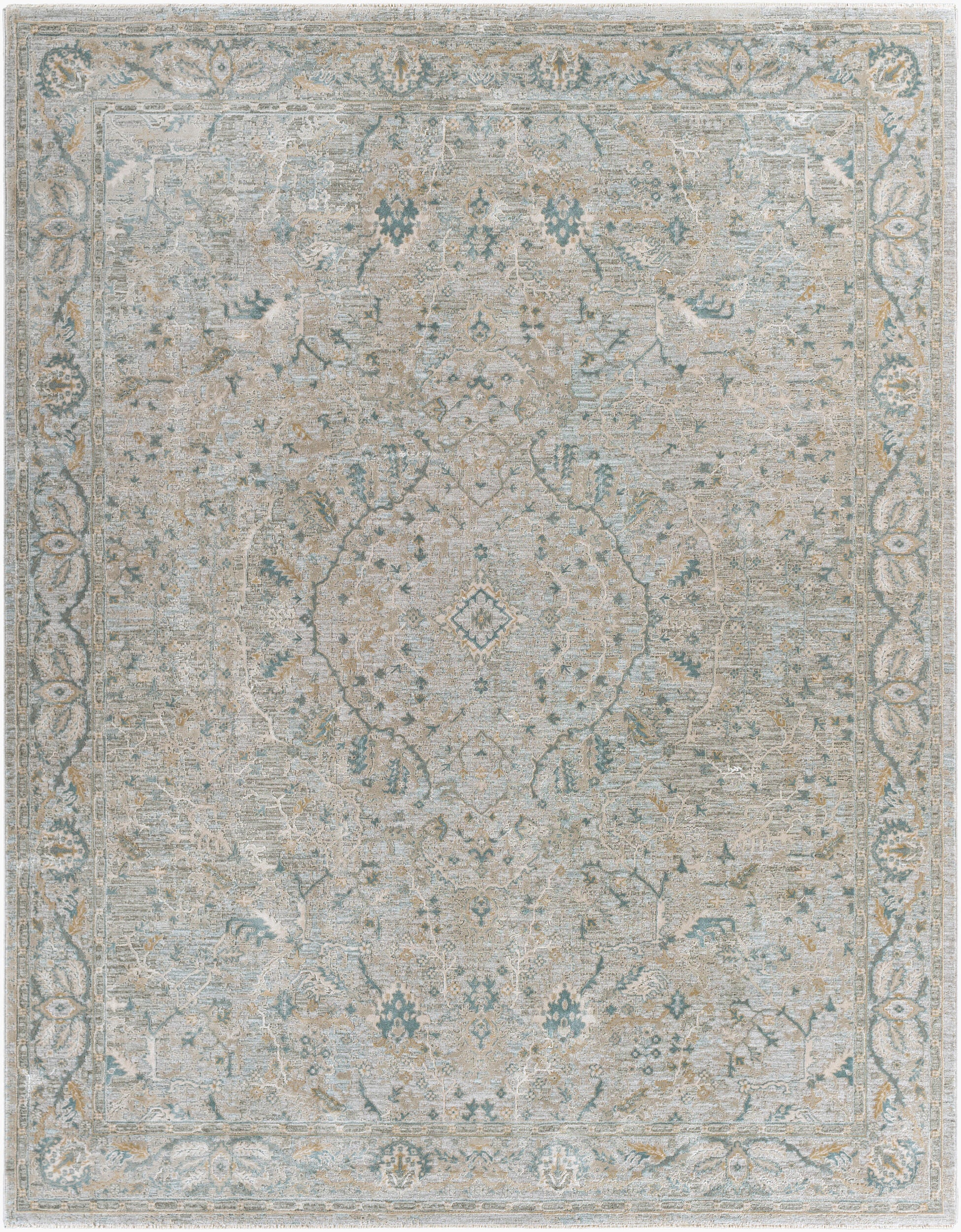 LIVABLISS Brunswick BWK-2313 Light Beige Area Rug