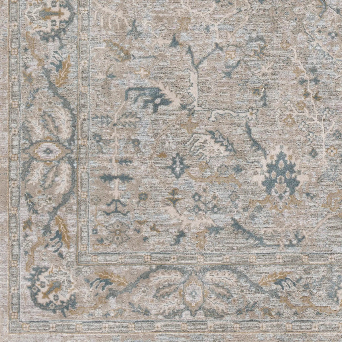 Brunswick BWK-2313 Light Beige Area Rug by LIVABLISS