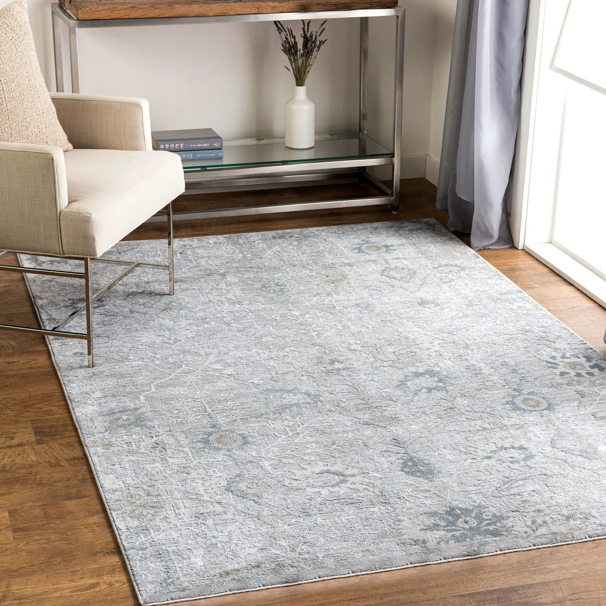 Brunswick BWK-2315 Dusty Sage Area Rug by LIVABLISS