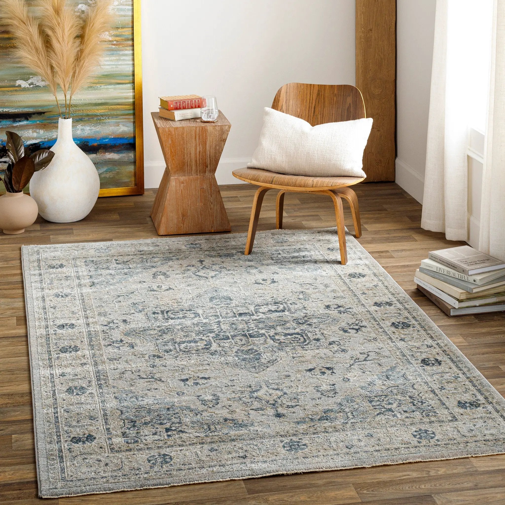 Brunswick BWK-2319 Dusty Sage Area Rug by LIVABLISS