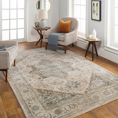 Surya Brunswick BWK-2320 Light Beige Area Rug by LIVABLISS