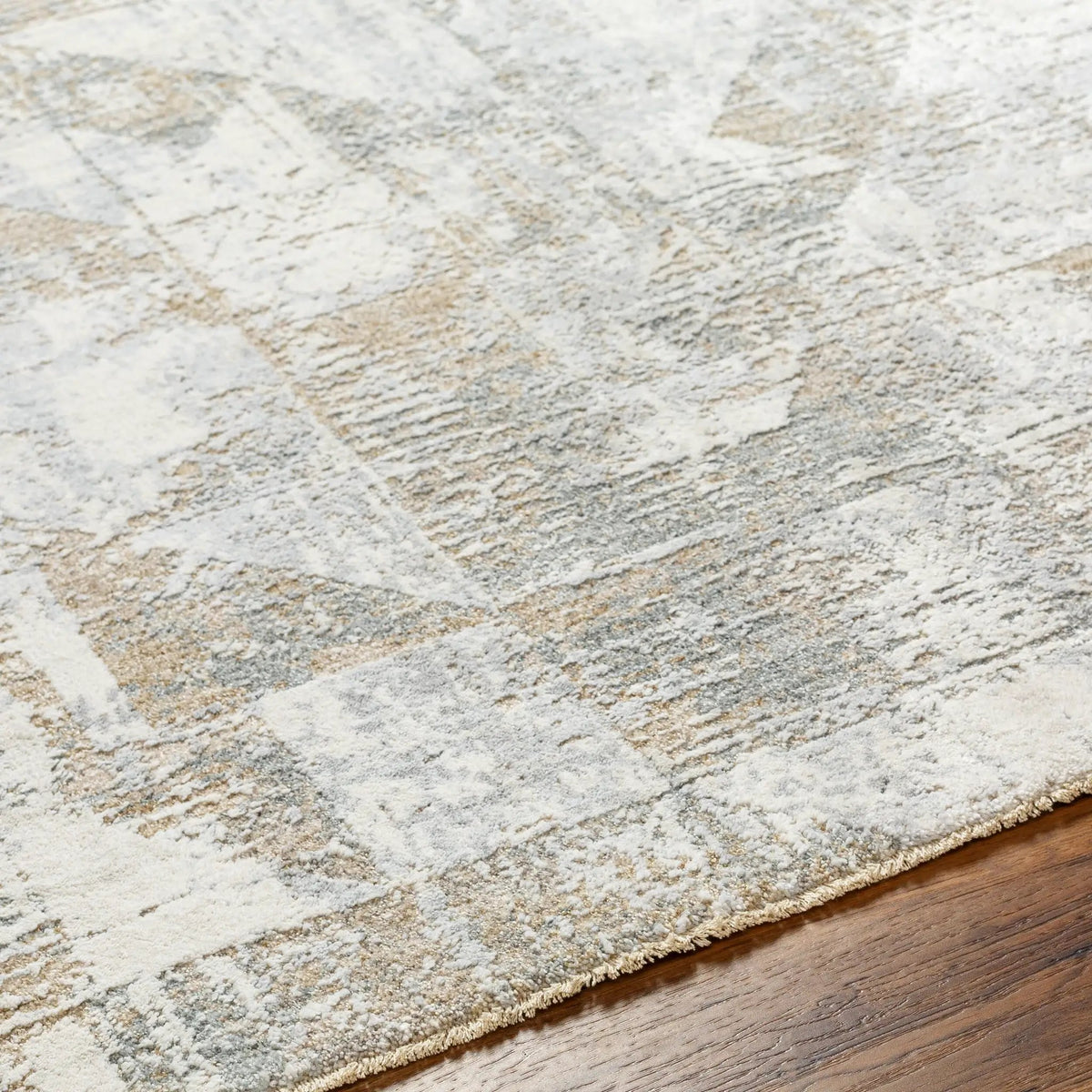 Brunswick BWK-2324 Cream Area Rug by LIVABLISS