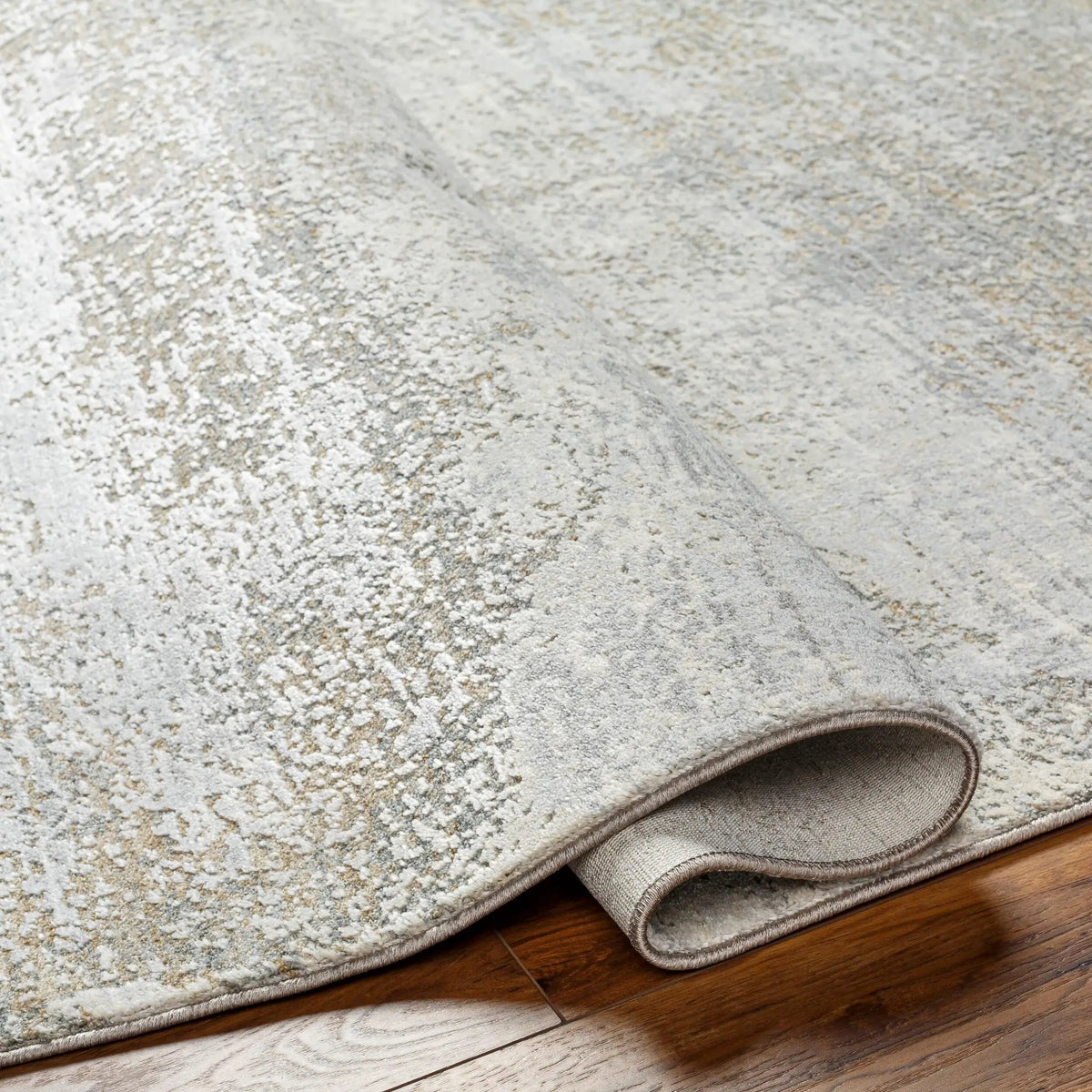 Brunswick BWK-2325 Cream Area Rug by LIVABLISS