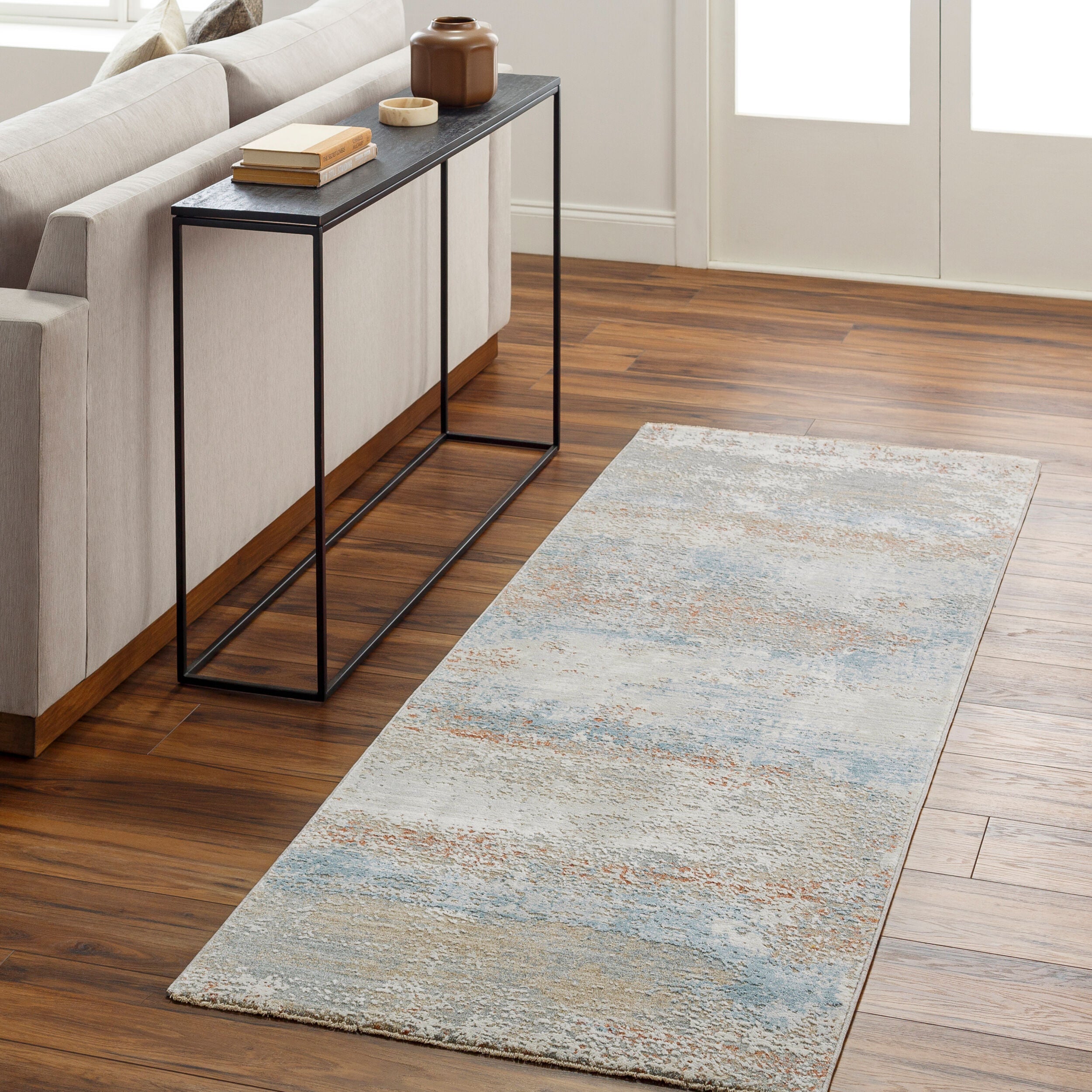 LIVABLISS Brunswick BWK-2327 Blue Area Rug