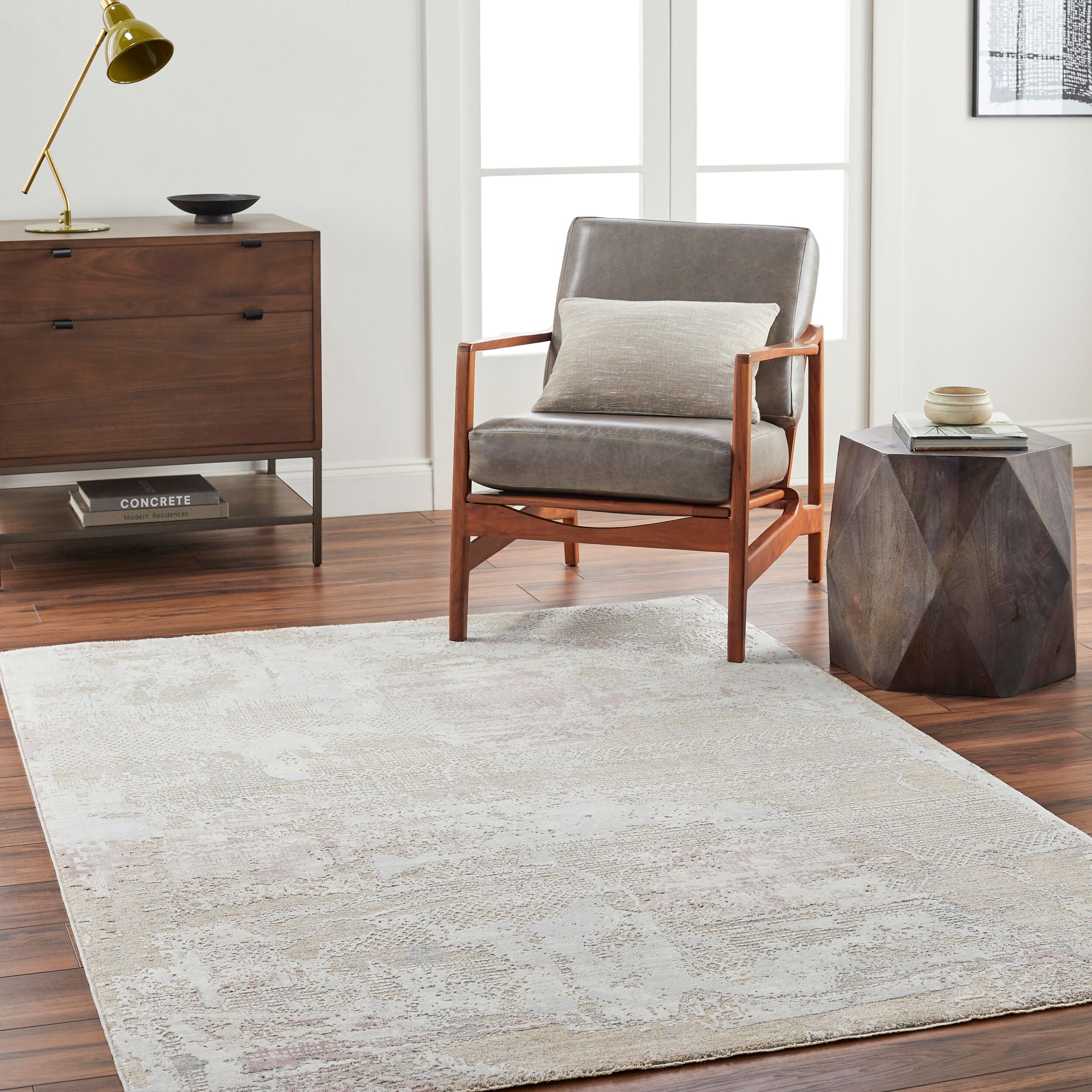 LIVABLISS Brunswick BWK-2331 Cream Area Rug