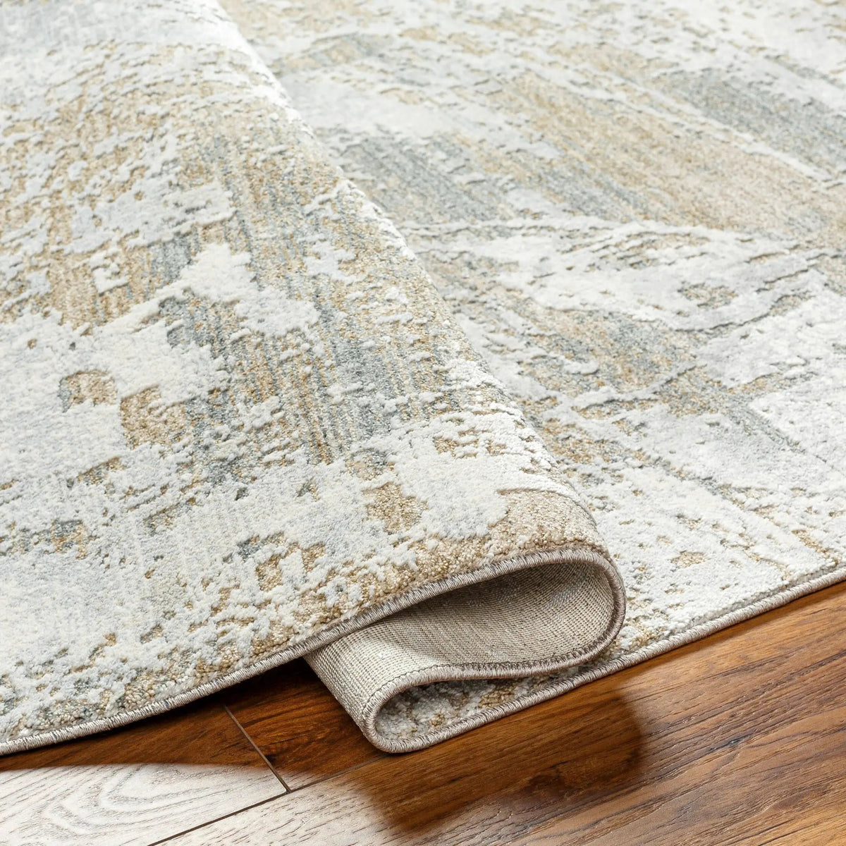 Brunswick BWK-2336 Cream Area Rug by LIVABLISS