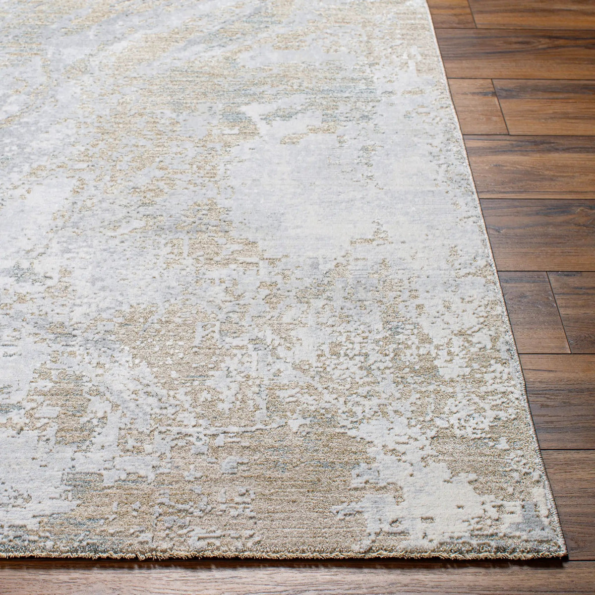 Brunswick BWK-2336 Cream Area Rug by LIVABLISS