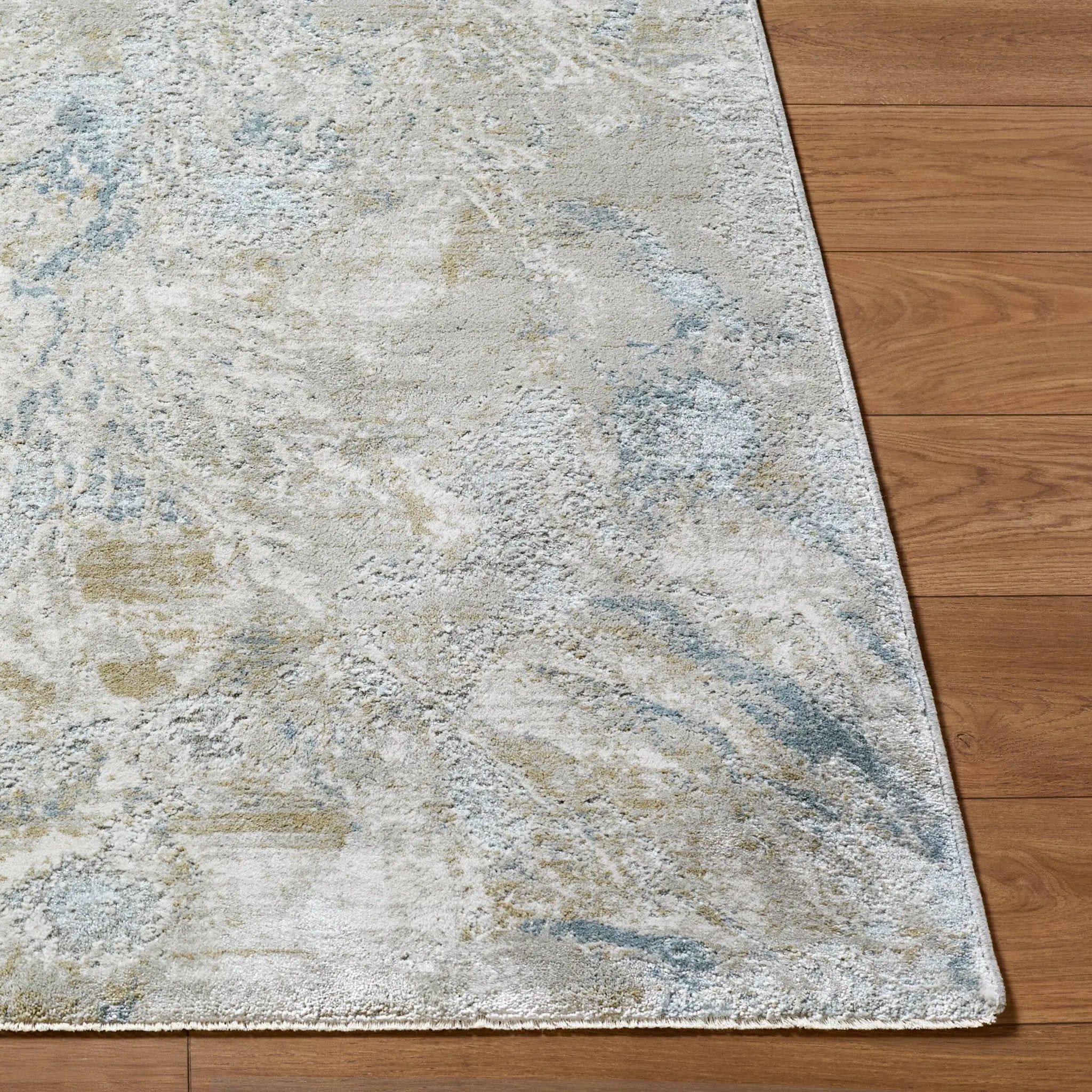 Brunswick BWK-2341 Light-Gray Area Rug by LIVABLISS