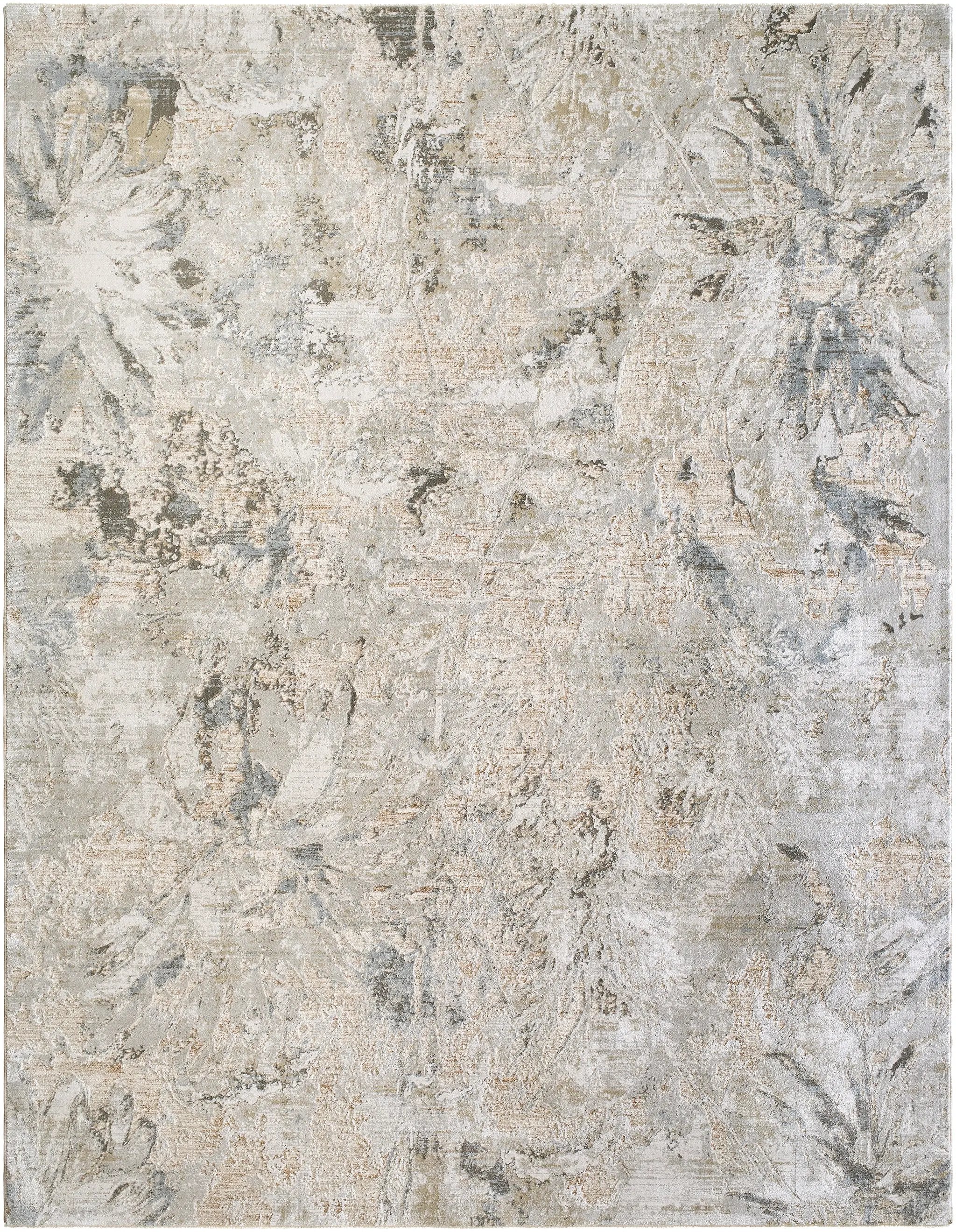 Brunswick BWK-2342 Light-Gray Area Rug by LIVABLISS
