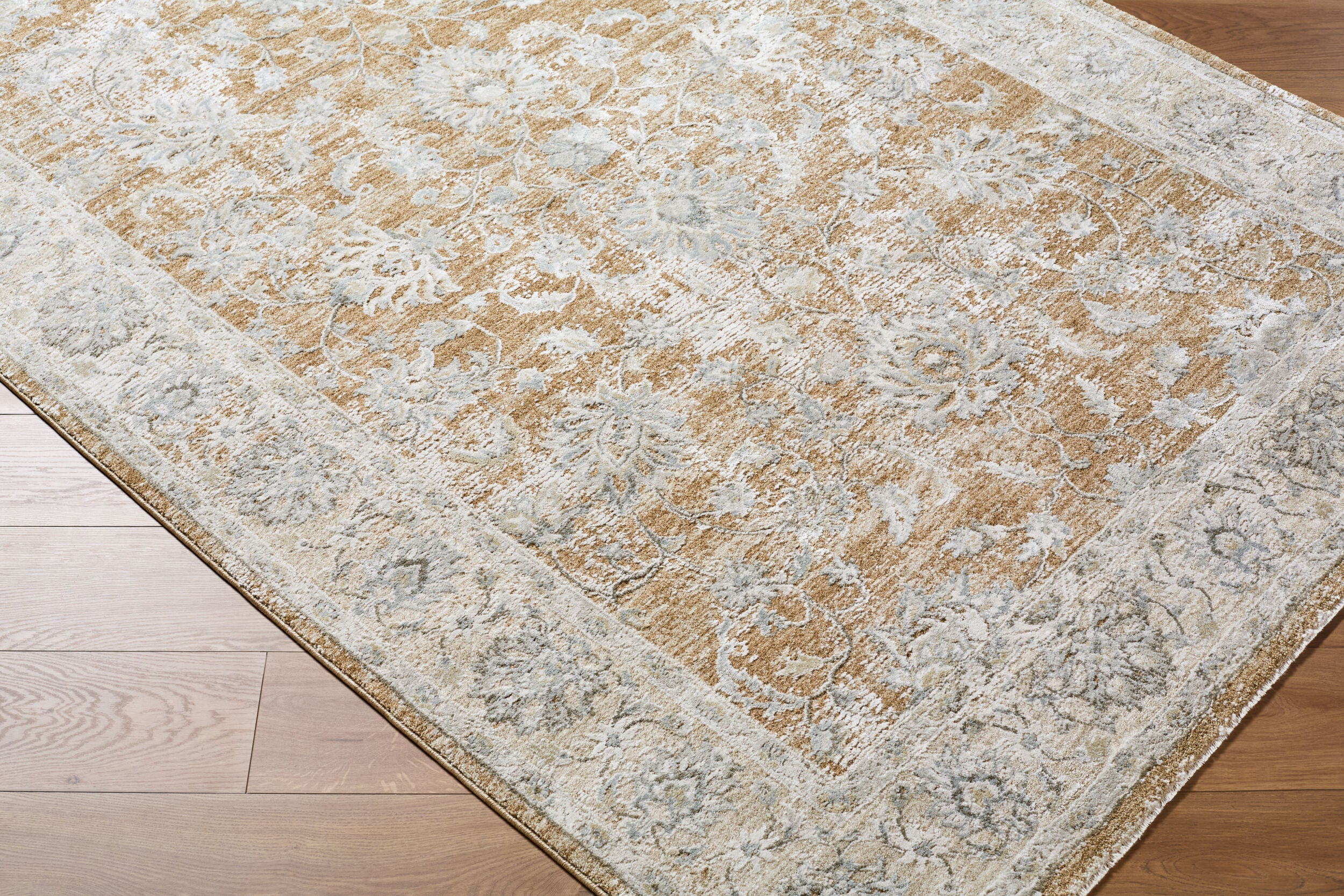 LIVABLISS Brunswick BWK-2343 Light Brown Area Rug