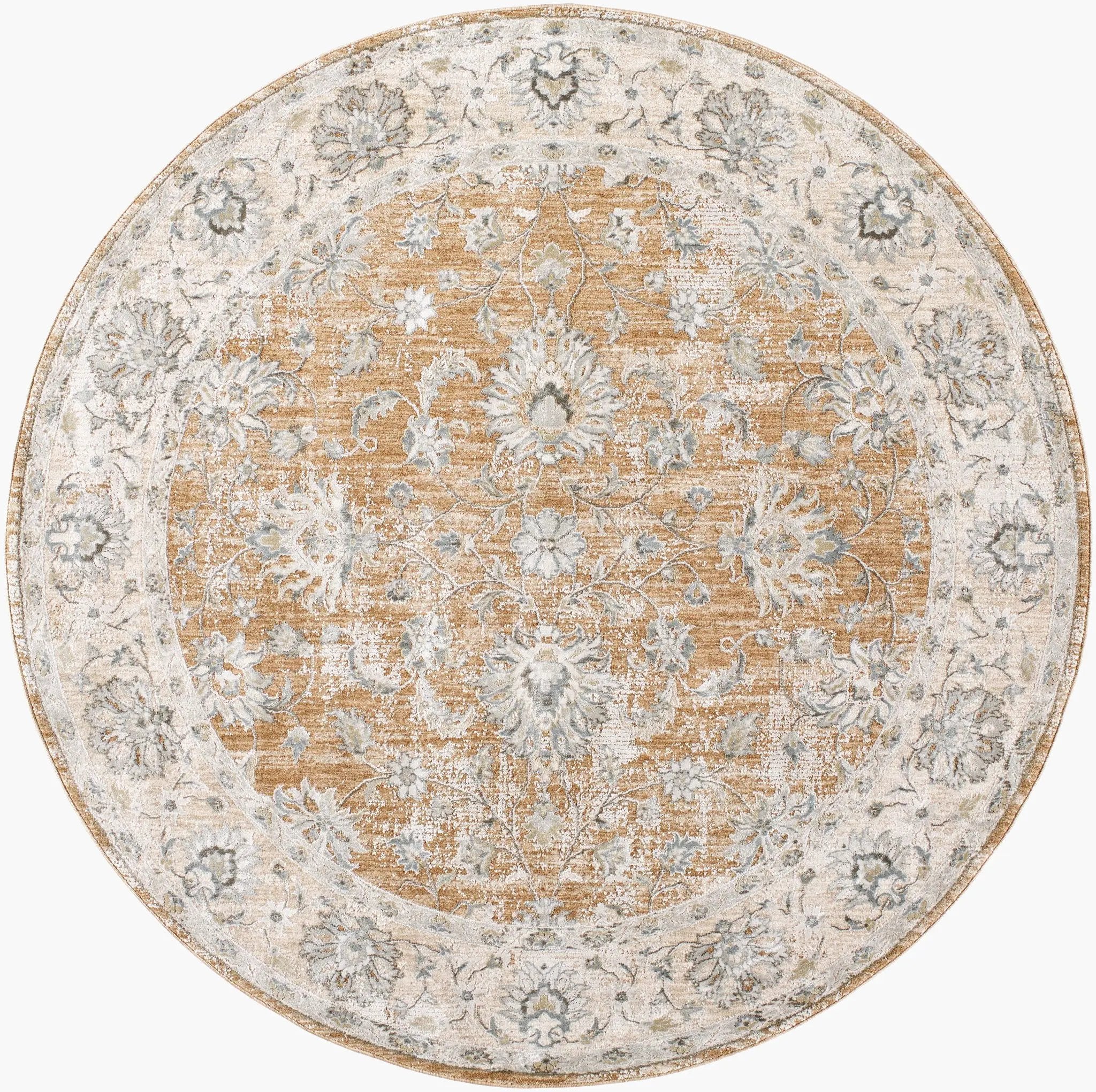 Brunswick BWK-2343 Light Brown Area Rug by LIVABLISS