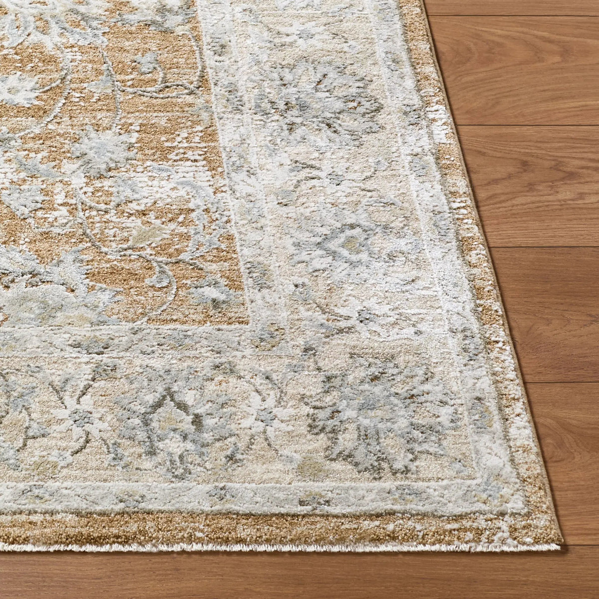 Brunswick BWK-2343 Light Brown Area Rug by LIVABLISS
