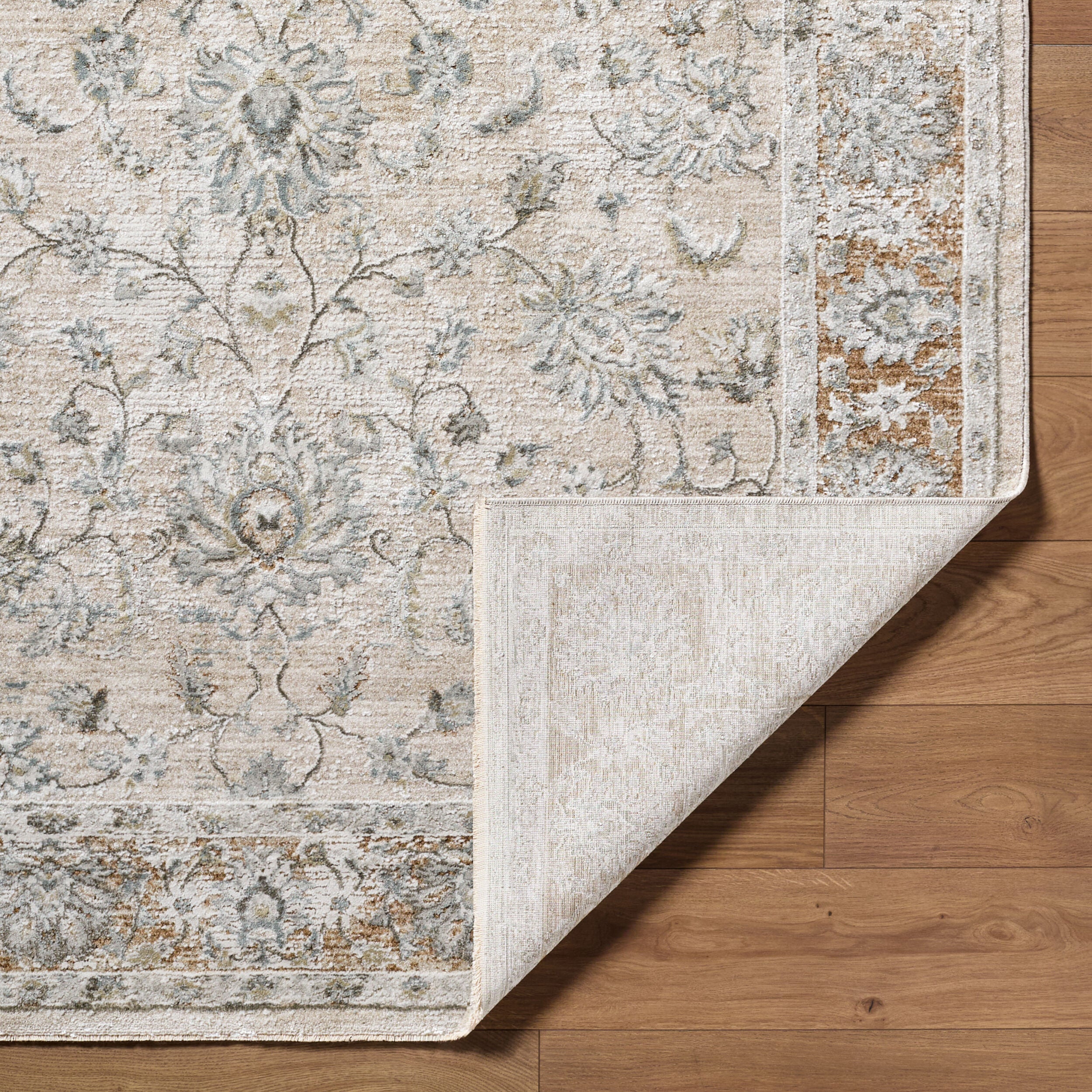 LIVABLISS Brunswick BWK-2344 Light Gray Area Rug