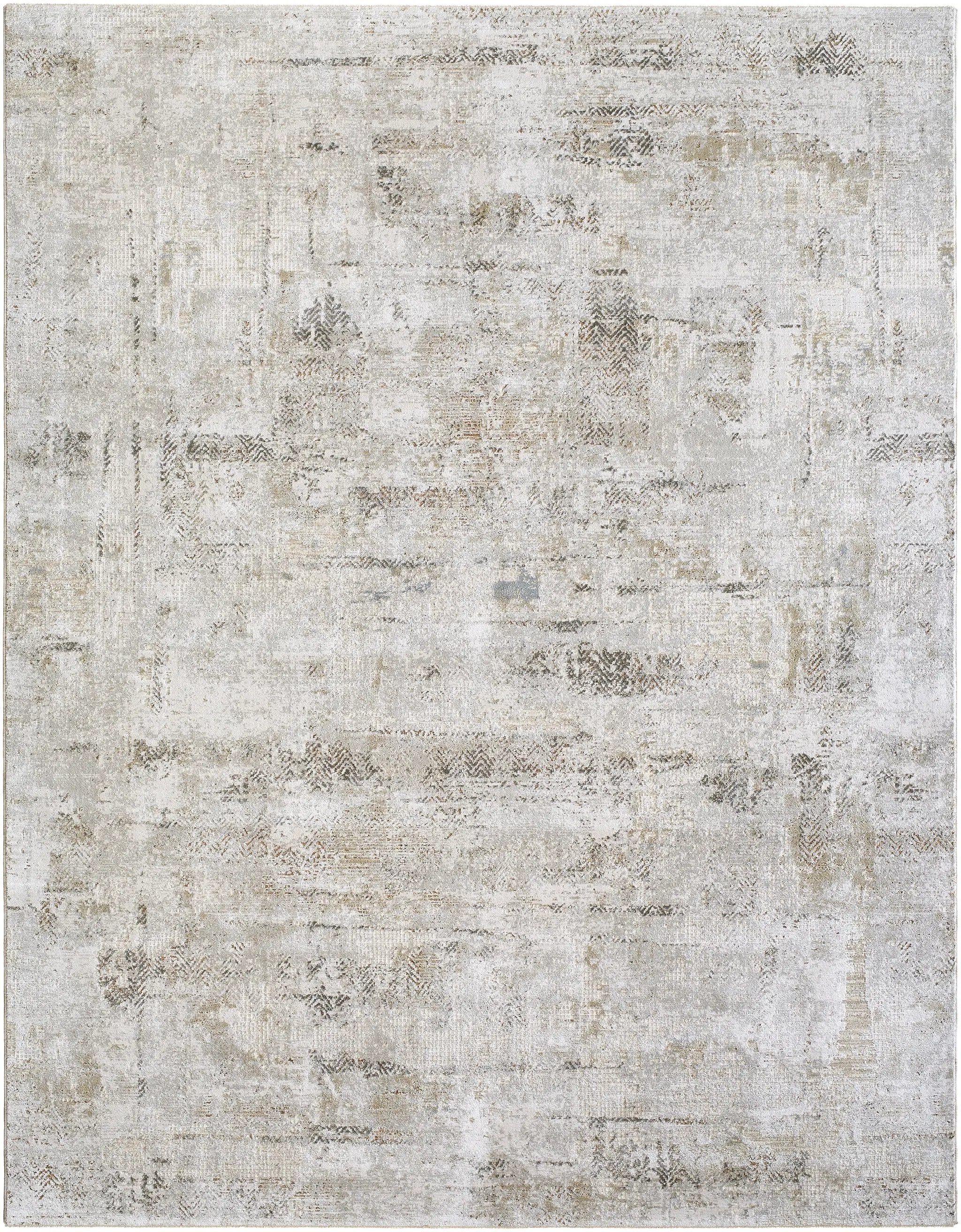 Brunswick BWK-2346 Light-Gray Area Rug by LIVABLISS