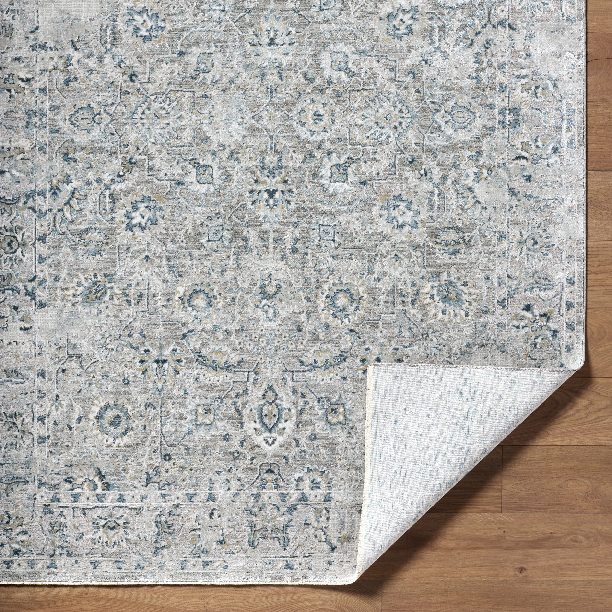 Surya Brunswick BWK-2349 Light Gray Area Rug by LIVABLISS