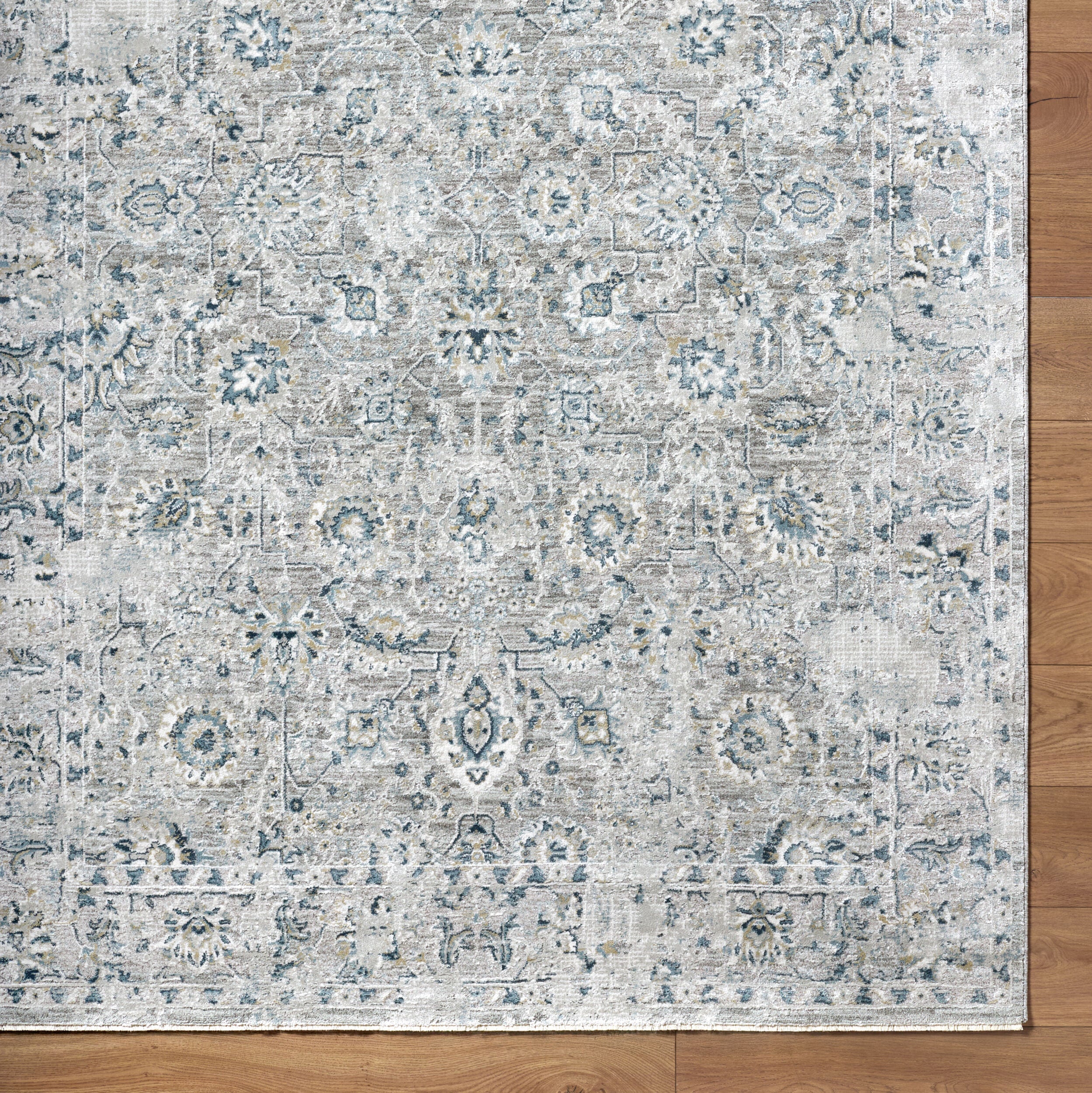 Surya Brunswick BWK-2349 Light Gray Area Rug by LIVABLISS