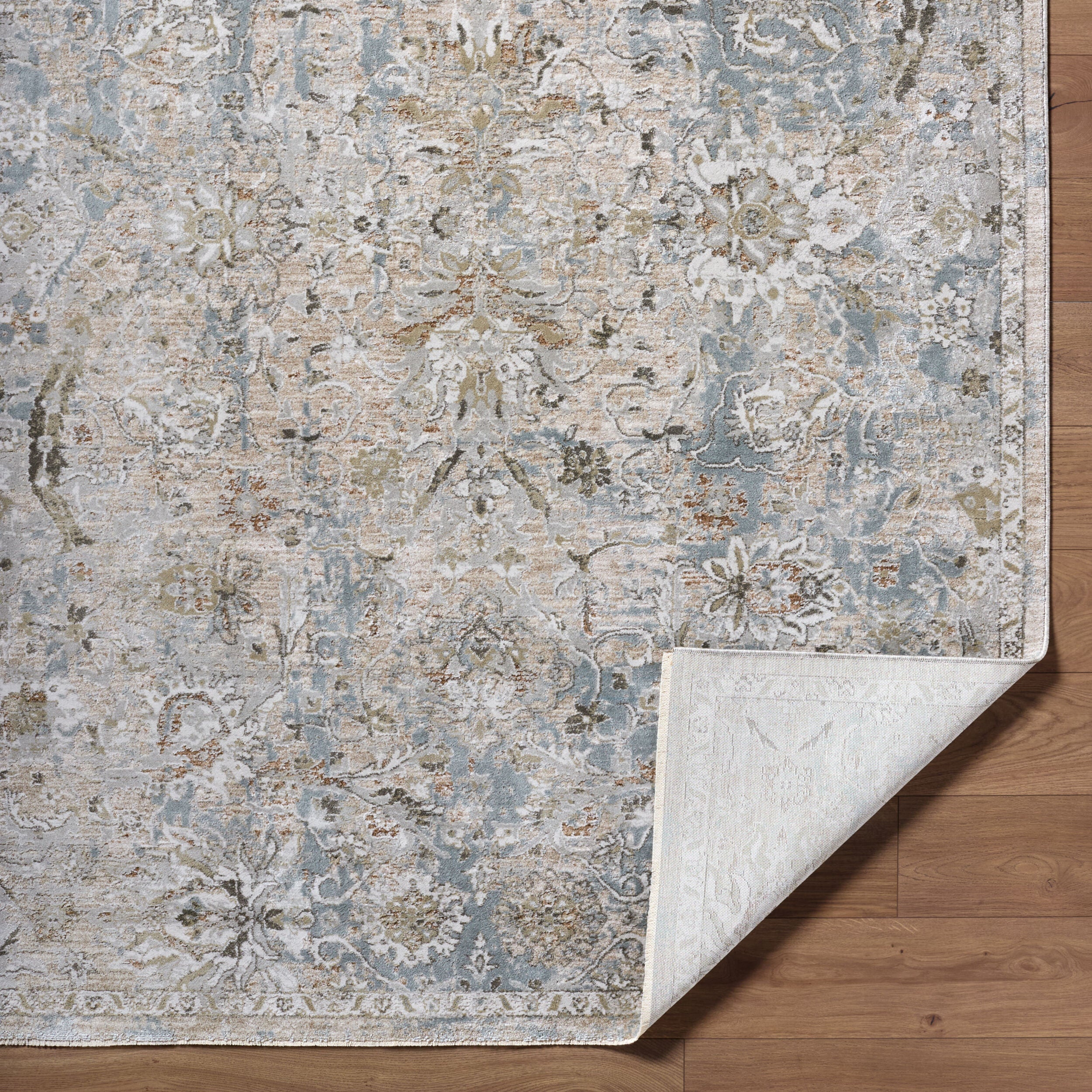 Surya Brunswick BWK-2351 Light Gray Area Rug by LIVABLISS