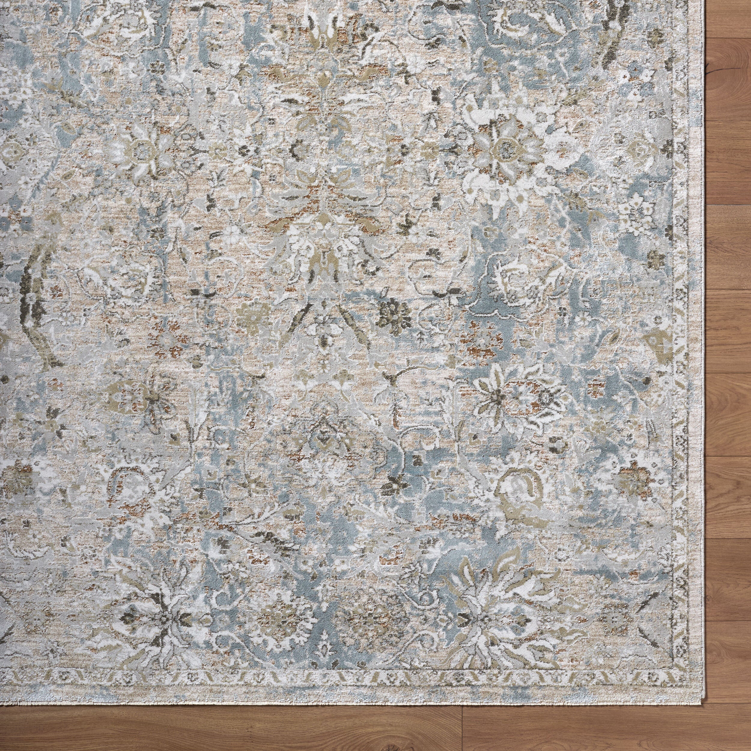 Surya Brunswick BWK-2351 Light Gray Area Rug by LIVABLISS