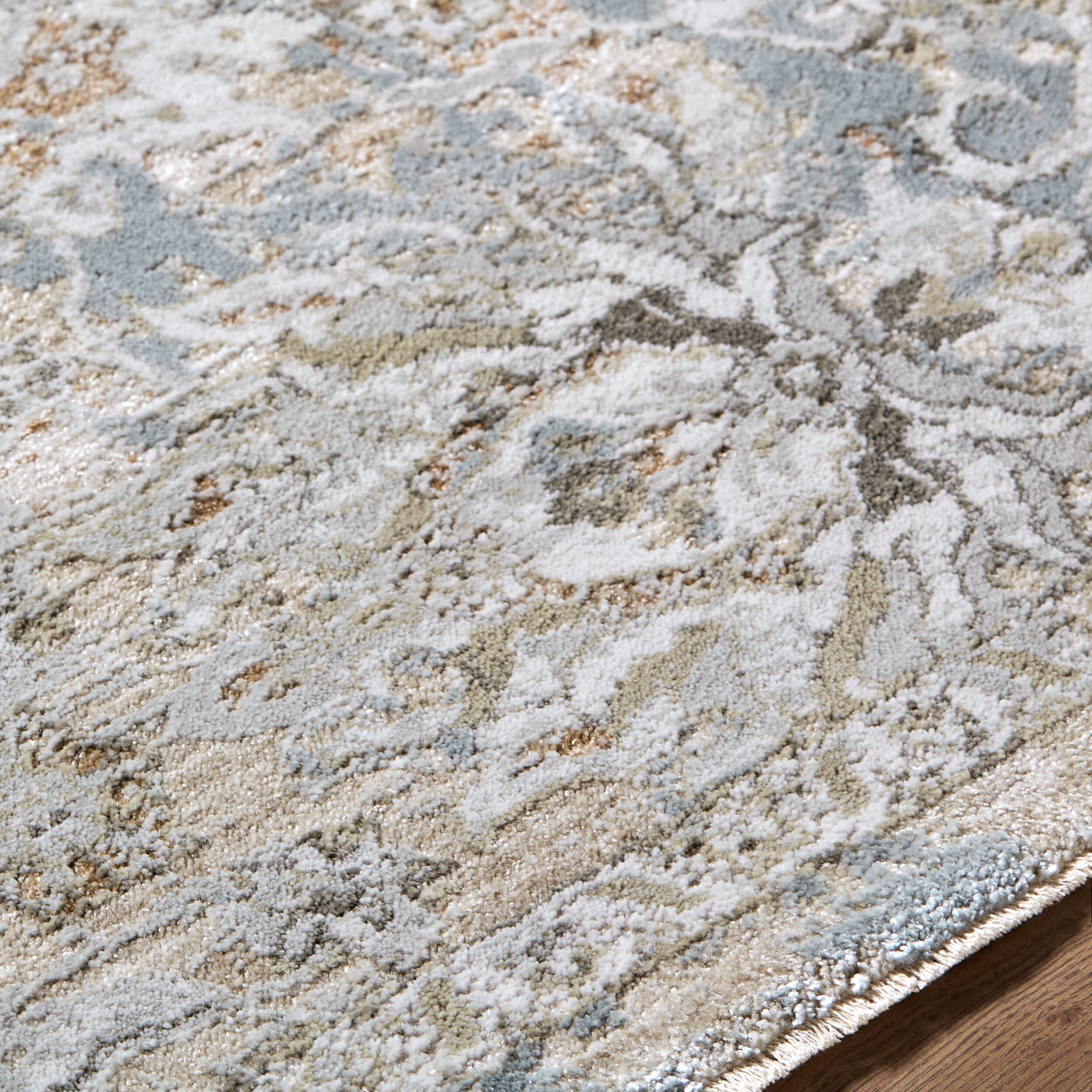 Surya Brunswick BWK-2351 Light Gray Area Rug by LIVABLISS