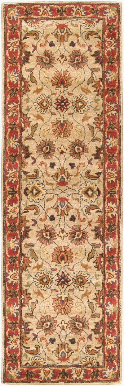 Caesar CAE-1001 Tan Area Rug by LIVABLISS