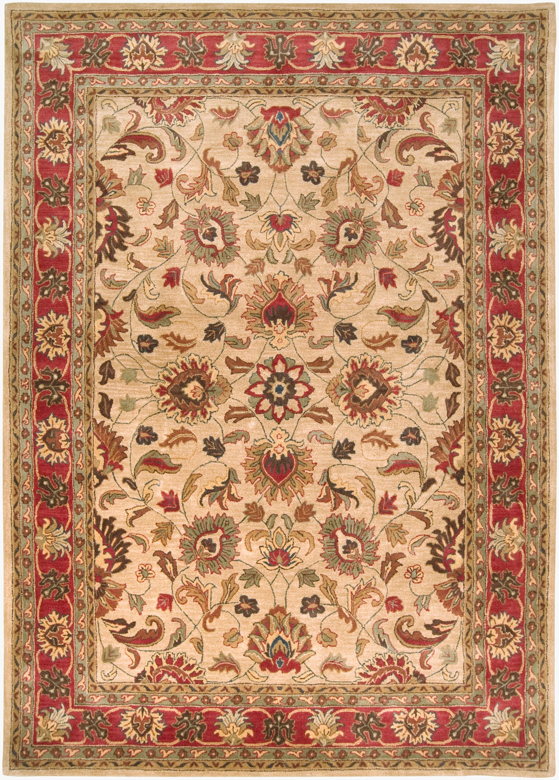 LIVABLISS Caesar CAE-1001 Tan Hand Tufted Area Rug