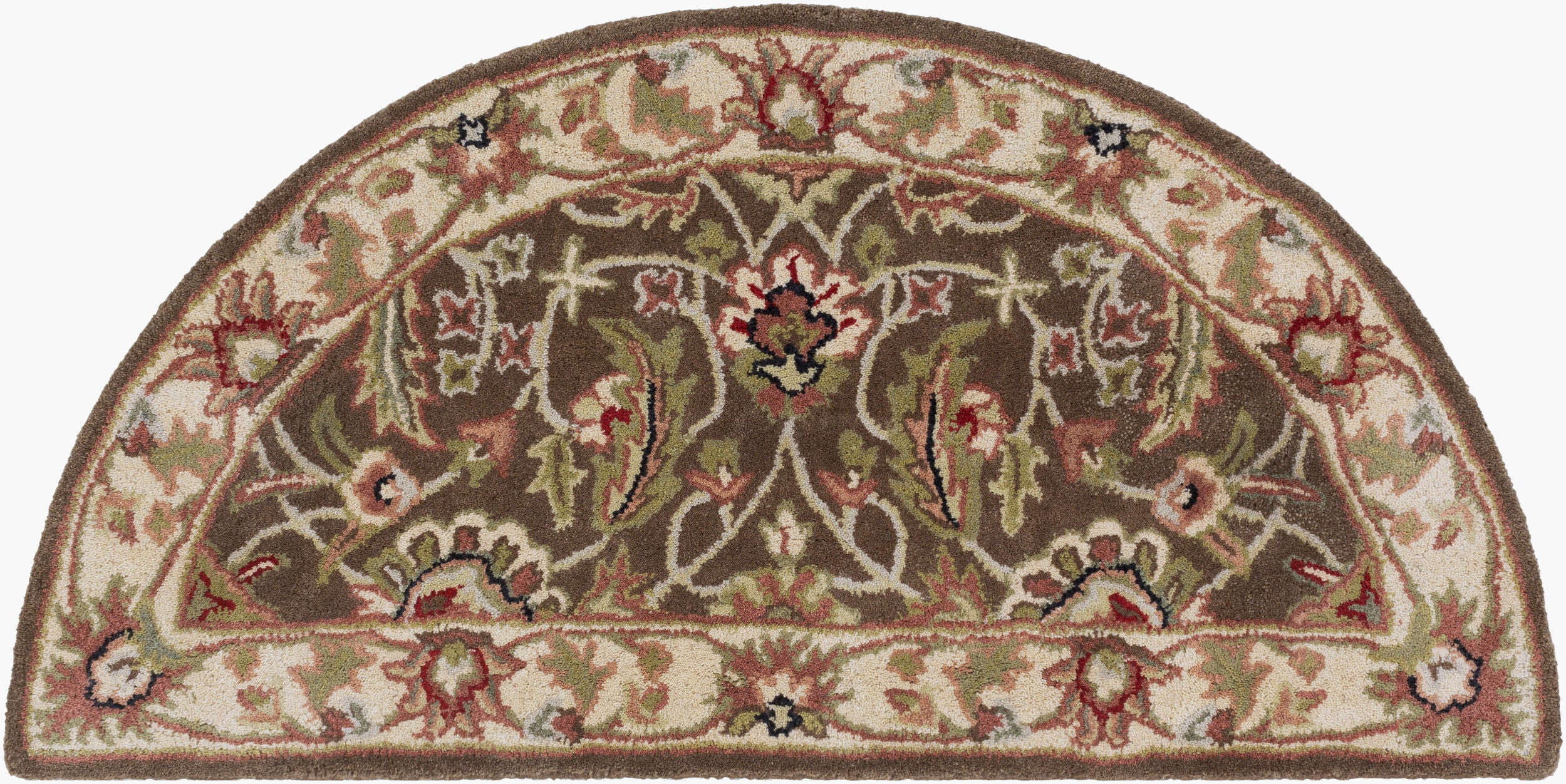 LIVABLISS Caesar CAE-1003 Dark Brown Hand Tufted Area Rug