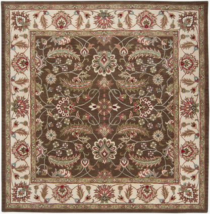 LIVABLISS Caesar CAE-1003 Dark Brown Hand Tufted Area Rug