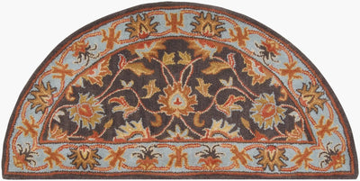 Caesar CAE-1004 Charcoal Area Rug by LIVABLISS
