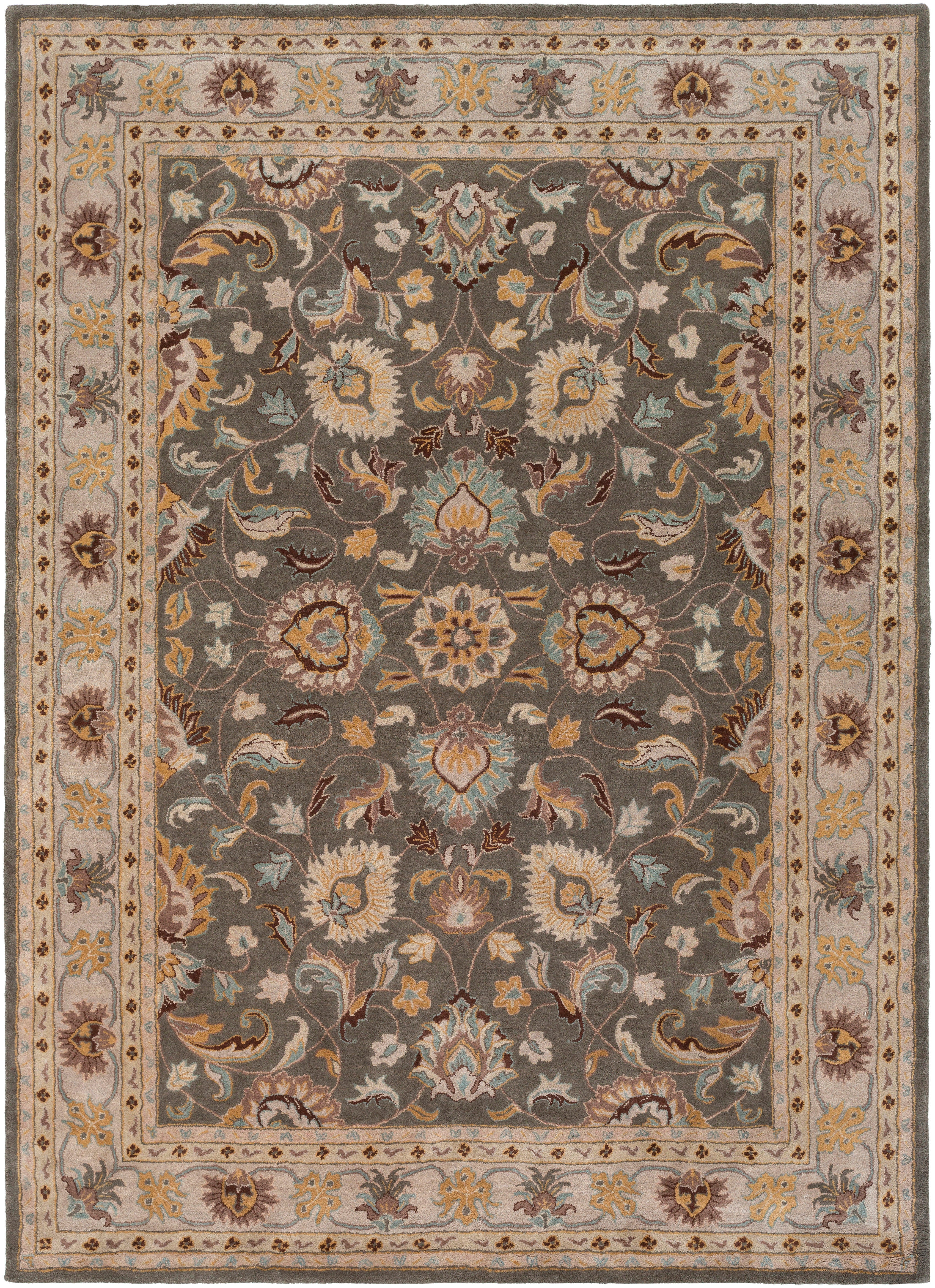 LIVABLISS Caesar CAE-1005 Charcoal Area Rug