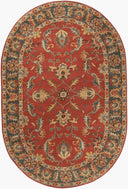 LIVABLISS Caesar CAE-1007 Rust Hand Tufted Area Rug