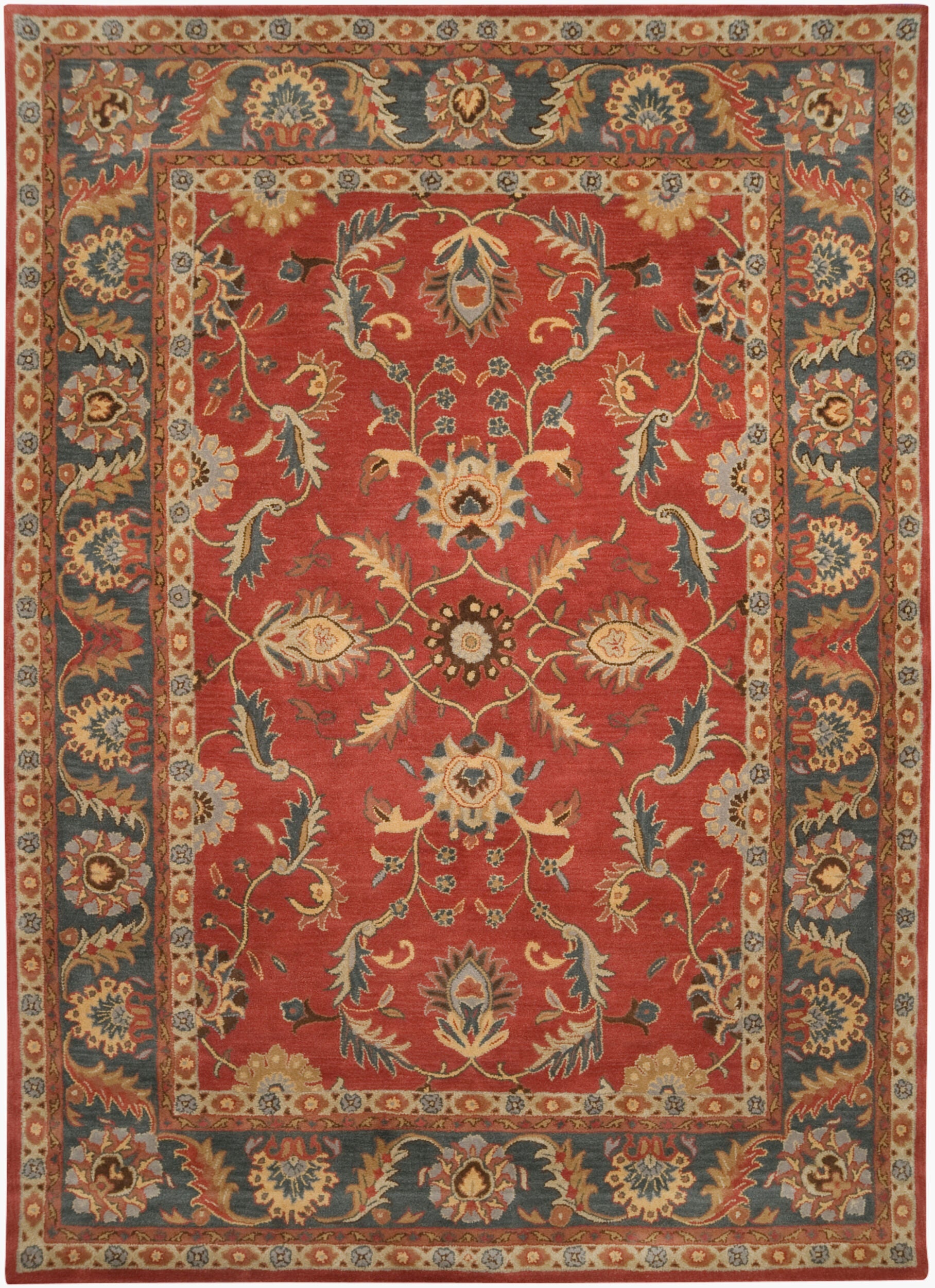 LIVABLISS Caesar CAE-1007 Rust Hand Tufted Area Rug