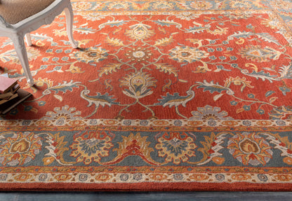LIVABLISS Caesar CAE-1007 Rust Hand Tufted Area Rug