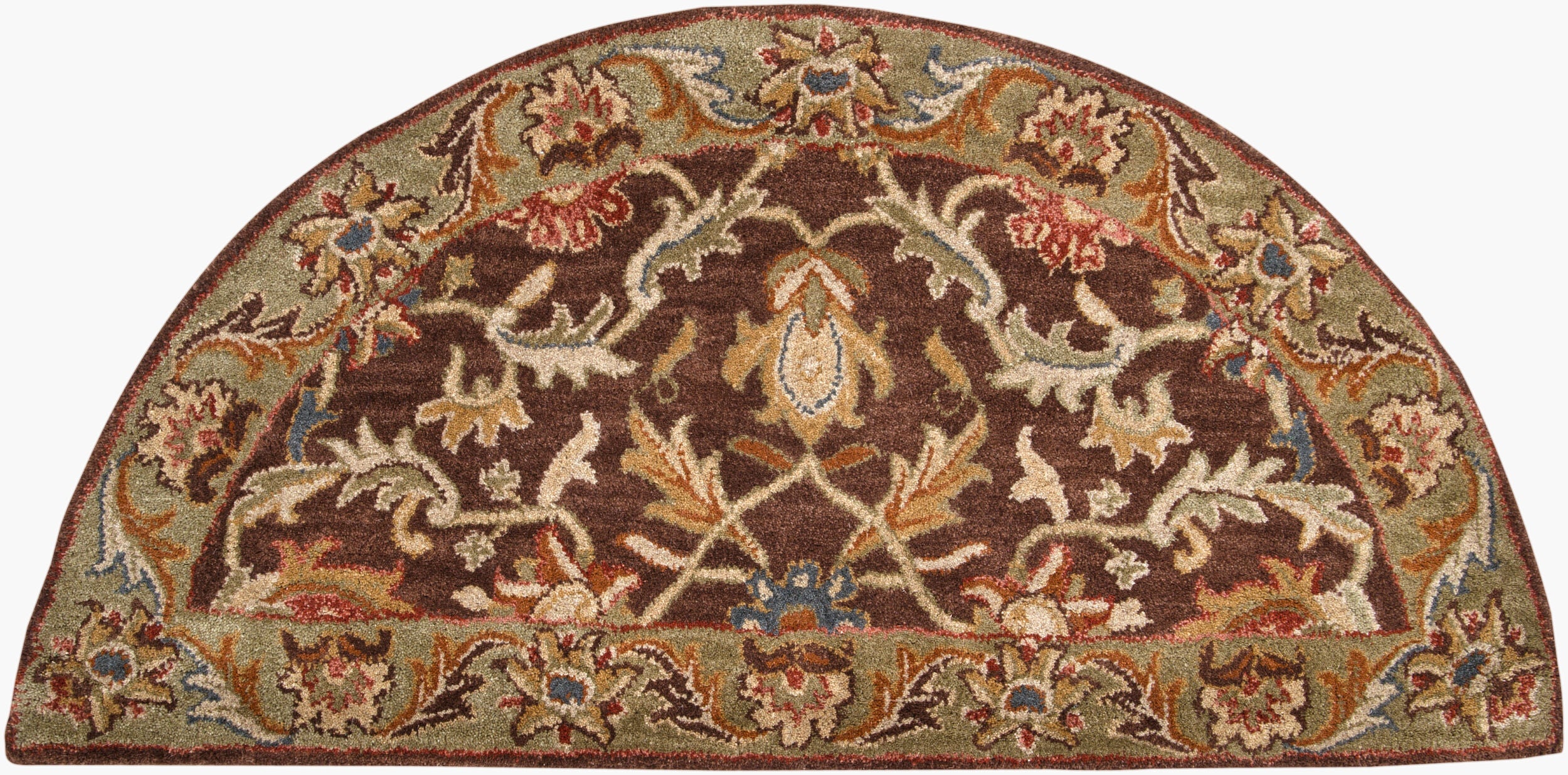 LIVABLISS Caesar CAE-1009 Dark Brown Hand Tufted Area Rug
