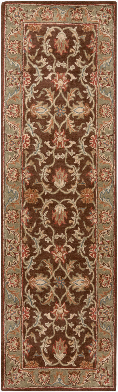 LIVABLISS Caesar CAE-1009 Dark Brown Hand Tufted Area Rug