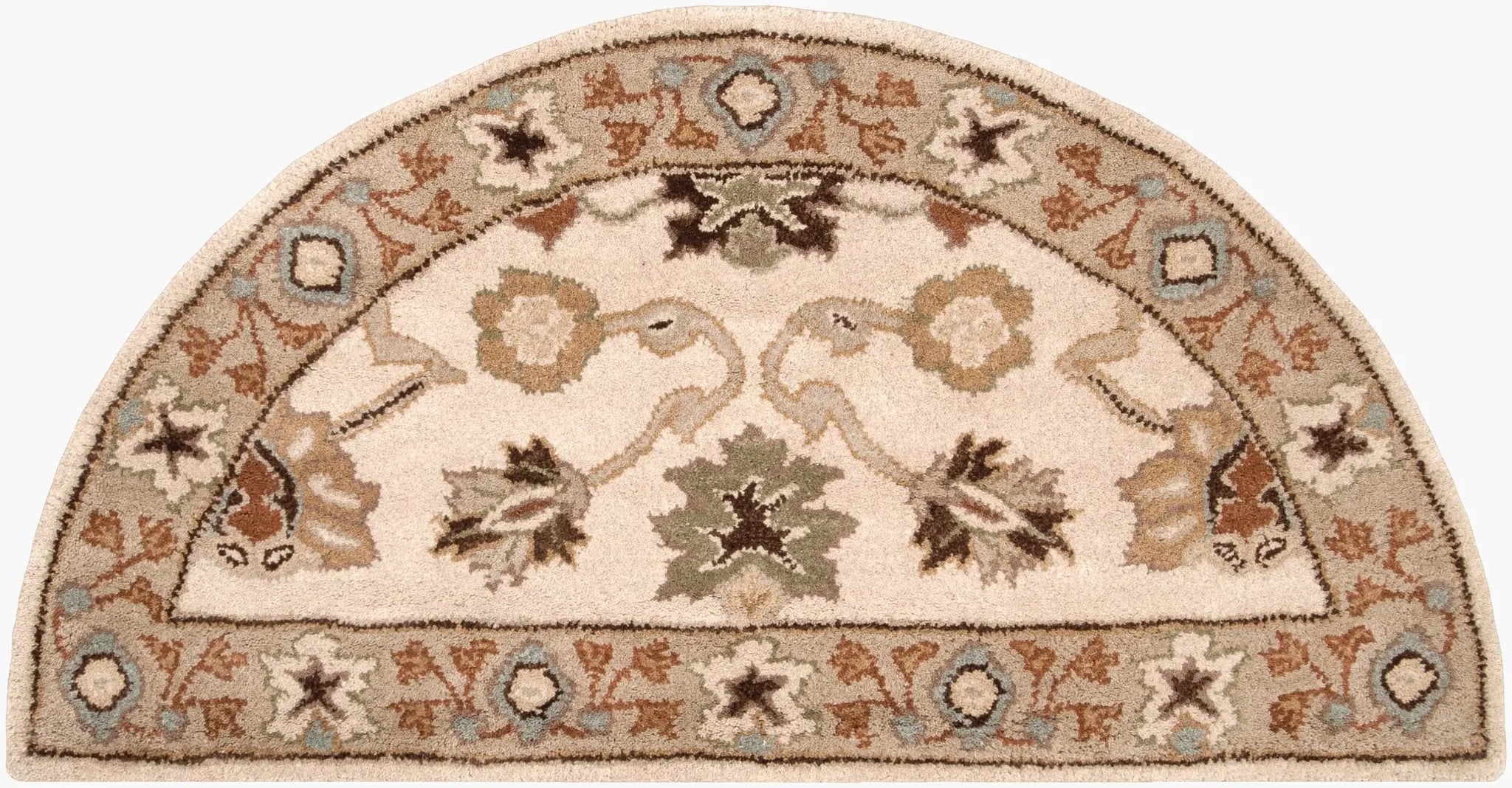 Caesar CAE-1010 Light-Beige Area Rug by LIVABLISS