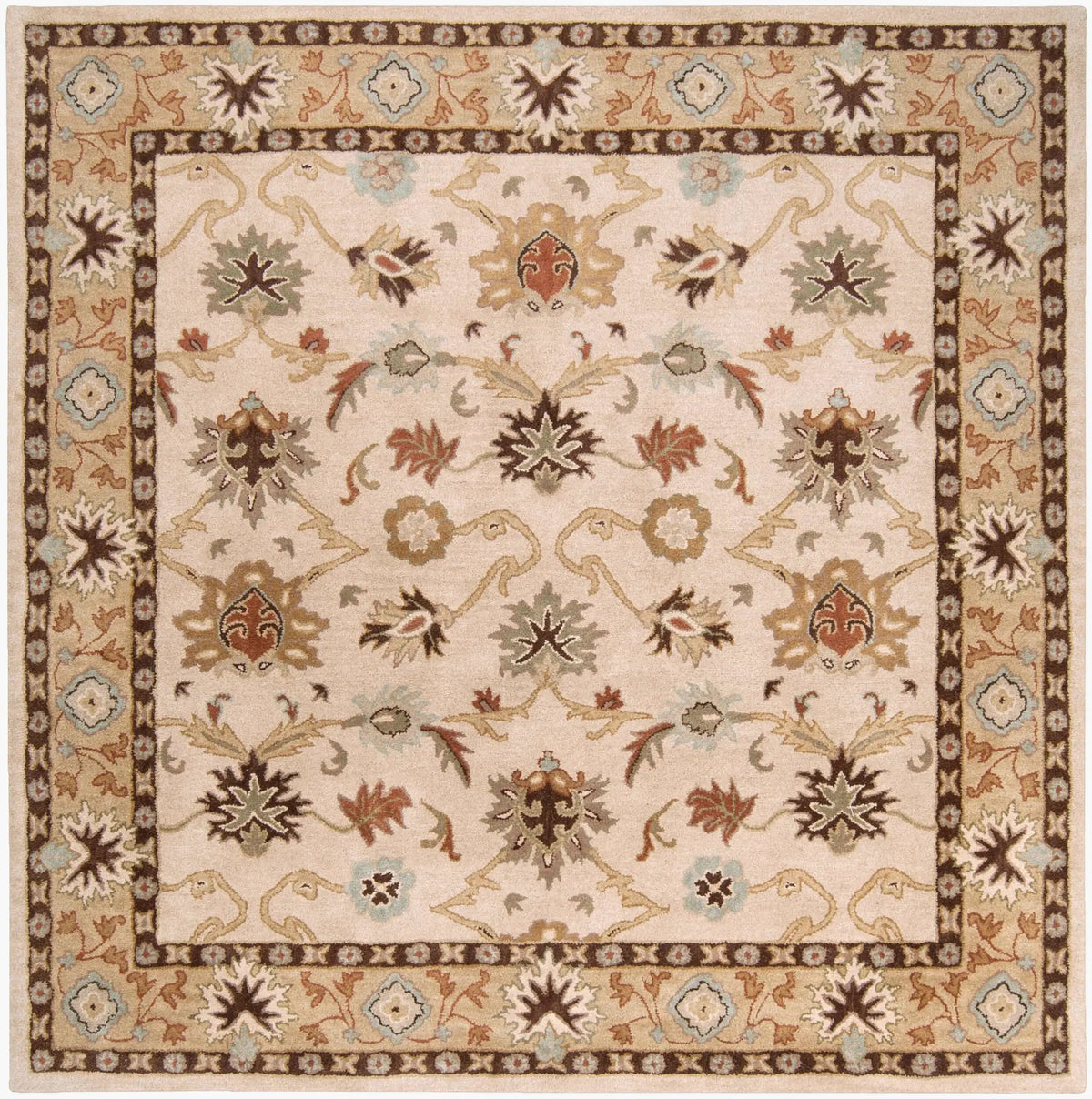 Caesar CAE-1010 Light-Beige Area Rug by LIVABLISS
